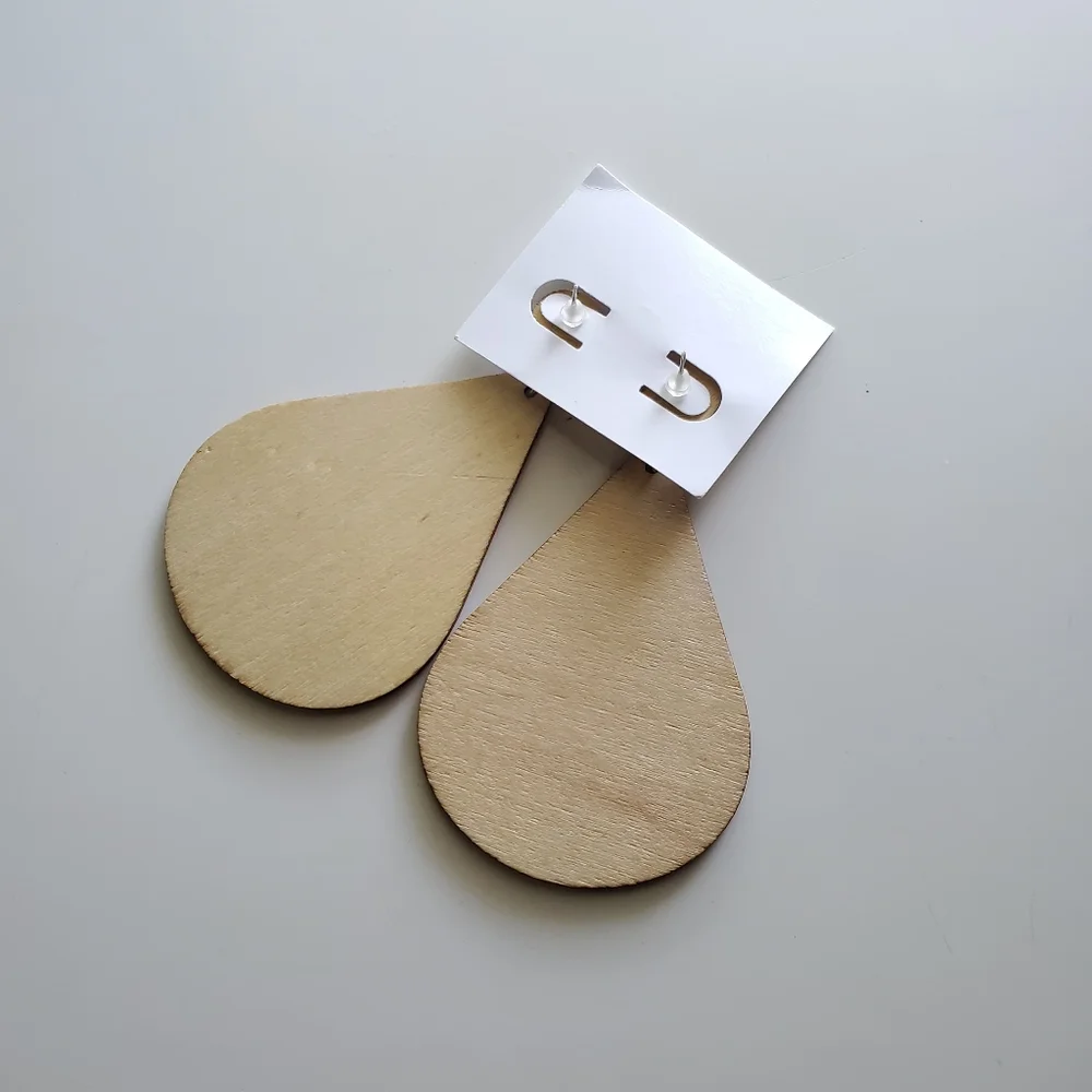 Mandala Teardrop Earrings